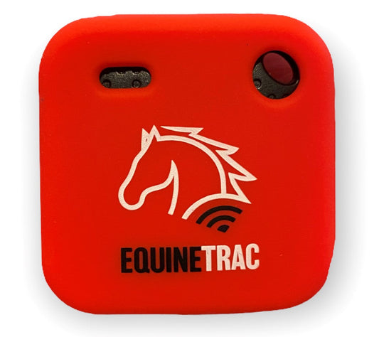 EquineTrac Wireless Smart Sensor for Fall Detection with Protective Case & Saddle Mount Clip